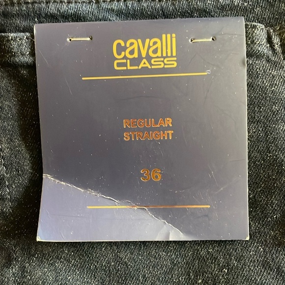 Cavalli Class straight leg jeans  sz 36 - Picture 6 of 8
